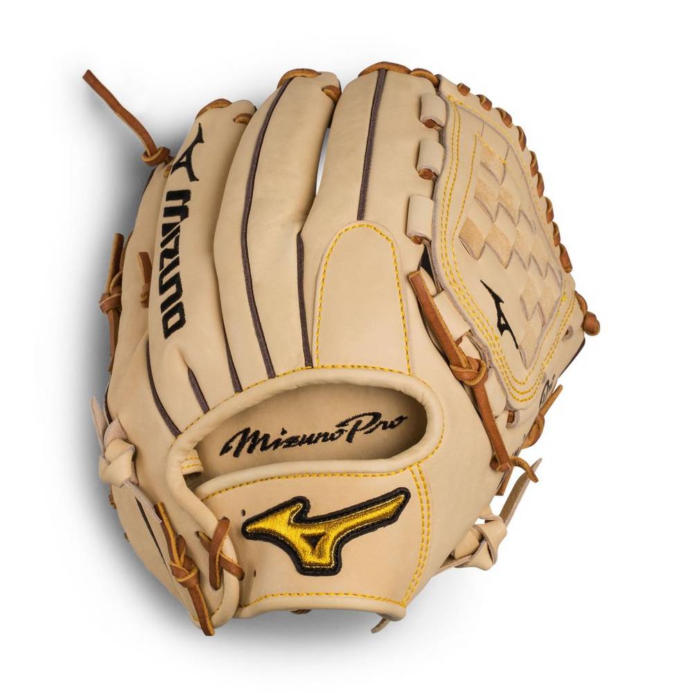 Mizuno Men's Pro Pitcher’s Baseball Gloves 12" - Deep Pocket Brown (312495-DFL)